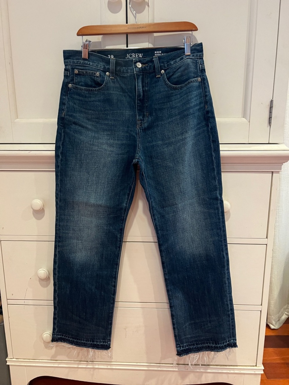 J. Crew Medium Wash Straight Jeans